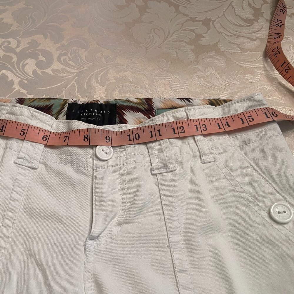 Sanctuary Clothing White Pants - Size 28 - Picture 3 of 9